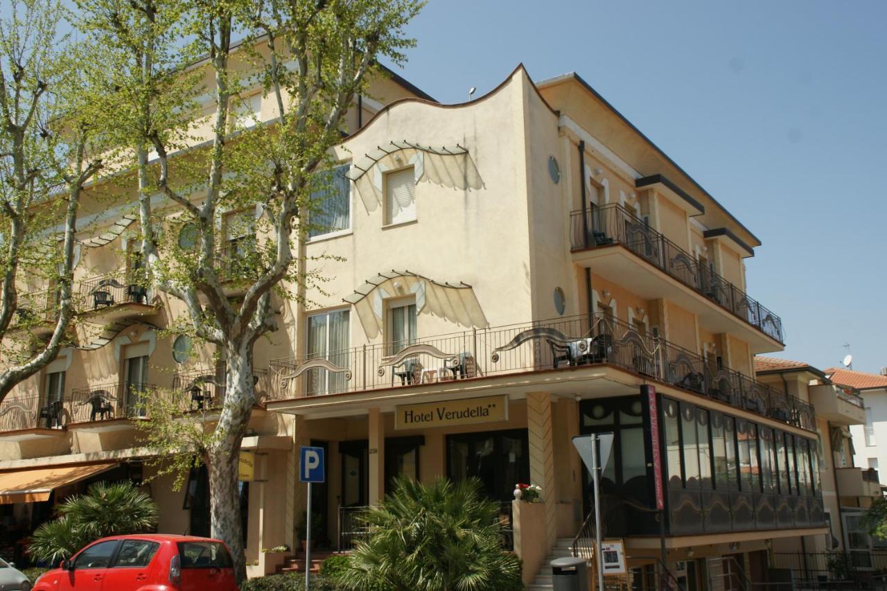 Hotel Verudella Rimini Exterior foto